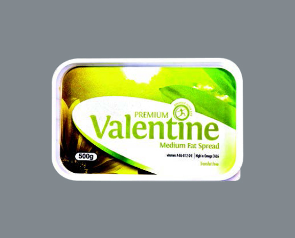 Valentine Table Margarine
